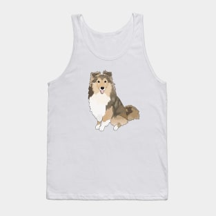 Sheltie Dog Tank Top